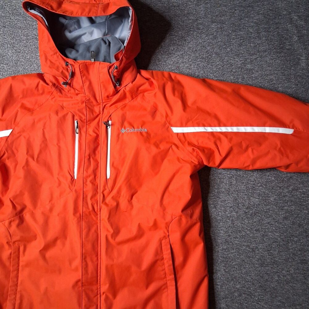 Columbia Women's Omni-Heat Waterproof Ski Jacket Orange Size L - Picture 4 of 16